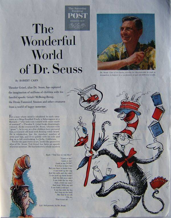 First Edition Dr. Seuss Books