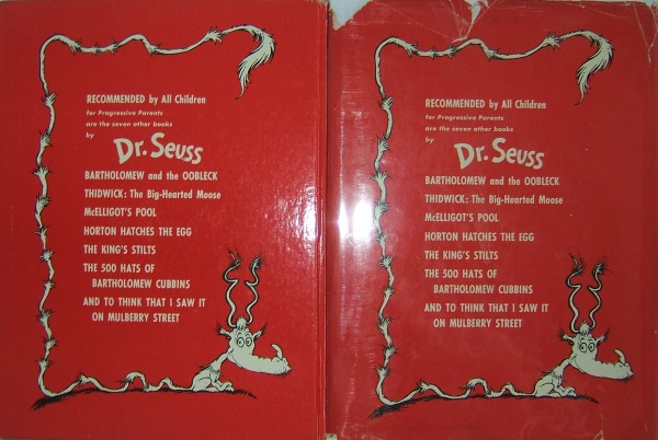 Dr. Seuss First Edition Identification Points If I Ran The Zoo